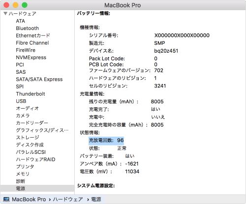 Mac メンテンス パワー