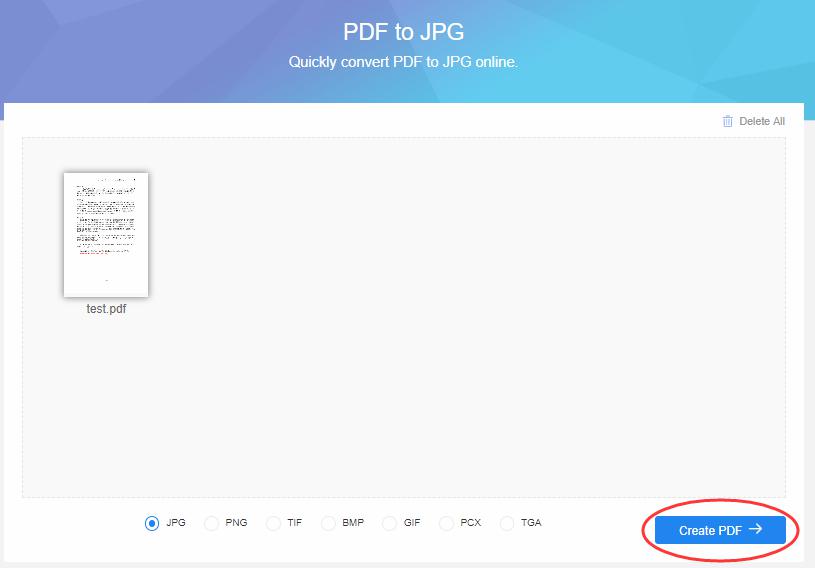 PDFをjpgに変換する