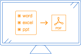 ファイルをPDFに変換