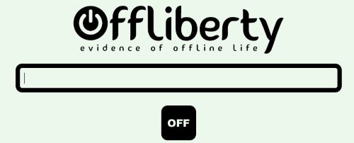Offliberty 画面