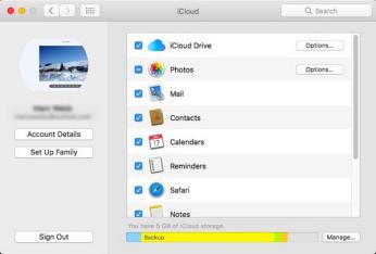 MacでiCloudを設定