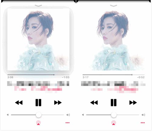 Apple Musicアルバムの表紙異常