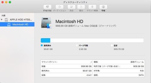 Macのディスクのアクセス権を修復する方法