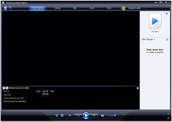 windows　media　player